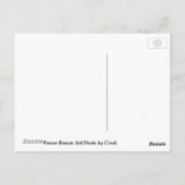 Peace Boxcarアートポストカード ポストカード (裏面)