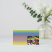 Peace Business Card 名刺 (スタンド正面)