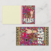 Peace Business Card 名刺 (正面/裏面)