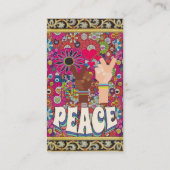 Peace Business Card 名刺 (裏面)