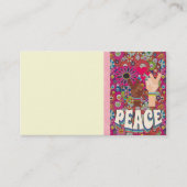 Peace Business Card 名刺 (正面)