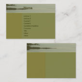 Peace Business Card 名刺 (正面/裏面)