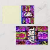 Peace Business Card 名刺 (正面/裏面)