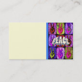 Peace Business Card 名刺 (正面)