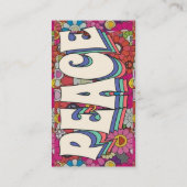 Peace Business Card 名刺 (裏面)