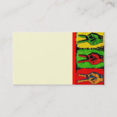 Peace Business Card 名刺 (正面)
