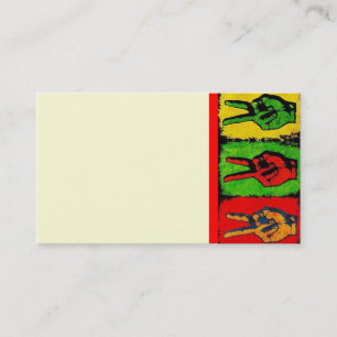 Peace Business Card 名刺