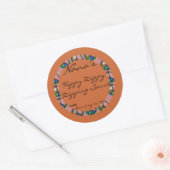 Peace Canningの蓋カバー – 2.5インチの蓋用サイズ ラウンドシール (封筒)