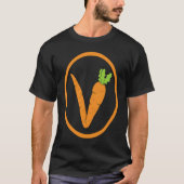 Peace Carrot Tシャツ (正面)