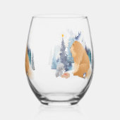 PEACE Chowの茎のないワイングラス ステムなしワイングラス (裏面)