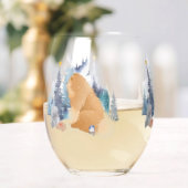 PEACE Chowの茎のないワイングラス ステムなしワイングラス