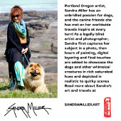 PEACE Chowホリデーオーバルブルー フリースブランケット