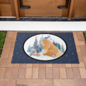 PEACE Chowホリデー形式 ドアマット