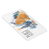 PEACE Chow犬の休日の写真マグネット マグネット (右側)