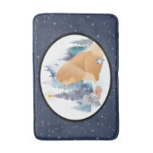 PEACE Chow holiday MEDIUM CRATE/bath mat バスマット (正面縦)