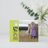 Peace Christmas写真はがき シーズンポストカード (スタンド正面)