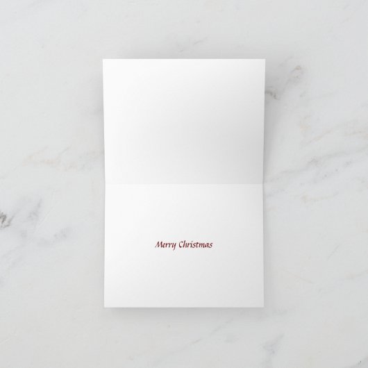 Peace Christmas Card 2 カード (内部)