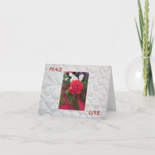 Peace Christmas Card 2 カード (正面)