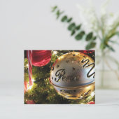 Peace Christmas Ornament シーズンポストカード (スタンド正面)