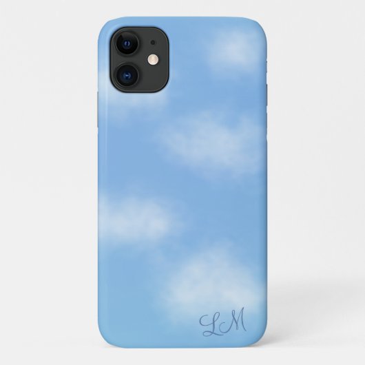Peace Clouds電話パーソナライズされたケース Case-Mate iPhoneケース (裏面)