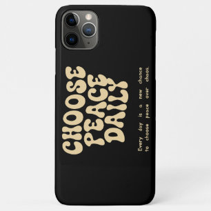 Peace Daily Case - Calm Tech Vibe iPhone 11 Pro Maxケース