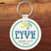 Peace Day LIVE - Keychain キーホルダー (正面)