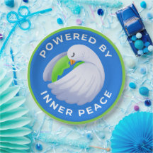 Peace Doveの紙プレート- Powered by Inner Peace
