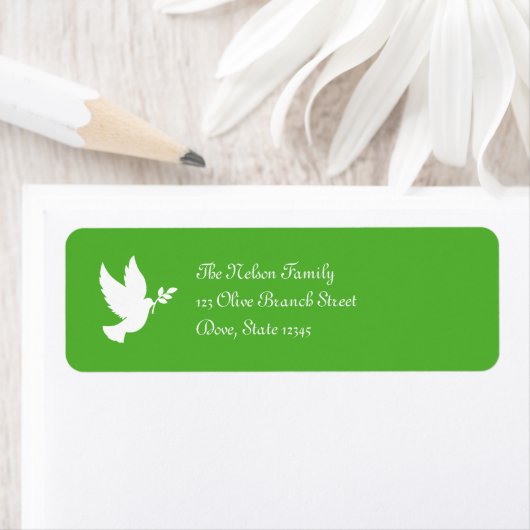 Peace Doveラベル ラベル (インサイチュ)