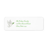 Peace Doveラベル ラベル (正面)