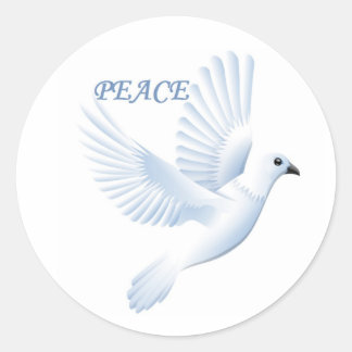 PEACE DOVE ラウンドシール
