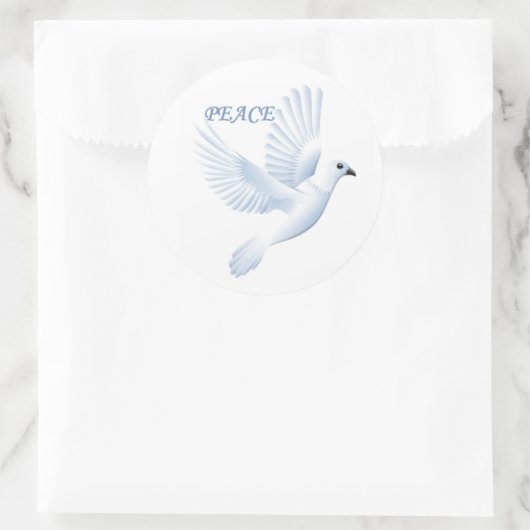 PEACE DOVE ラウンドシール (バッグ)
