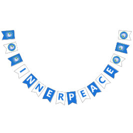 Peace Dove Bunting Banner - Powered by Inner Peace バンティングフラッグ