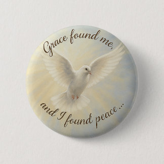 Peace Dove Custom Button Design... 缶バッジ