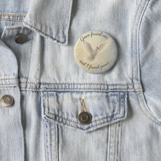 Peace Dove Custom Button Design... 缶バッジ (インサイチュ)