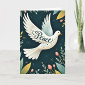 Peace Dove Greeting Card カード (正面)