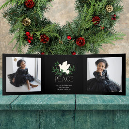 Peace Dove Holidayの写真数々の 三つ折りクリスマスカード