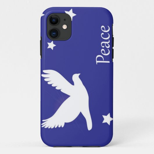 Peace Dove iPhone 5/5S、タフなXtremeケース Case-Mate iPhoneケース (裏面)