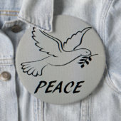 Peace Dove Logo Button 缶バッジ (インサイチュ)