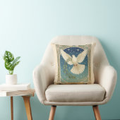 Peace Dove With Olive Sprig Decor  クッション (椅子)