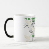 Peace Dove World Map Mug モーフィングマグカップ (左)