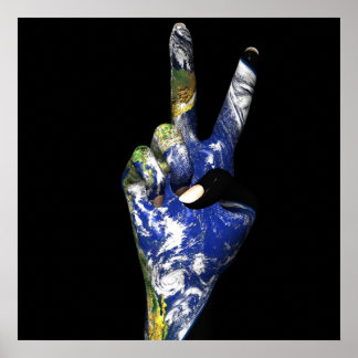 Peace Earth Poster ポスター