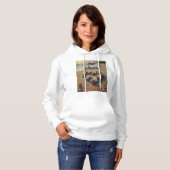 Peace Follows Me Beautiful Beach Floral T-Shirt パーカ (正面フル)