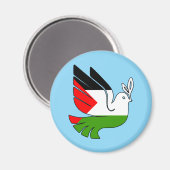 Peace for Palestine Magnet マグネット (正面/裏面)