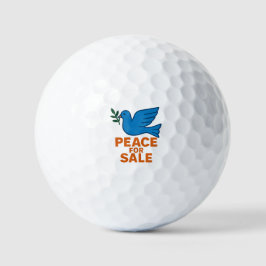 Peace for Sale Themed ゴルフボール