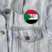Peace for Sudan Button Pin  Solidarity & Awareness 缶バッジ (インサイチュ)