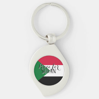 Peace for Sudan Keychain – Solidarity & Awareness キーホルダー