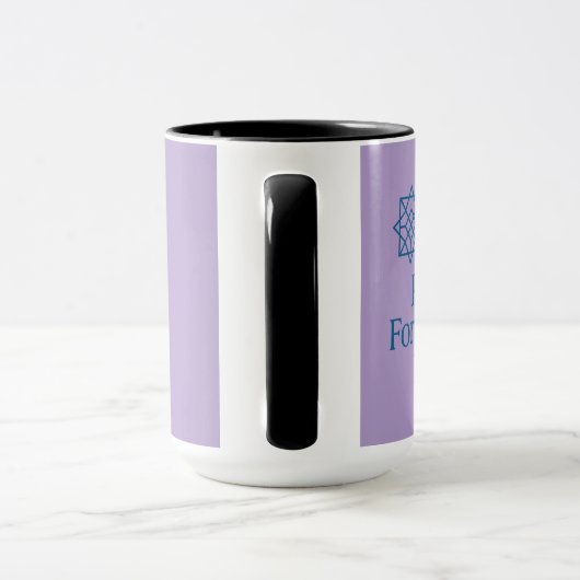 Peace Forgiveness Light Mug | Spiritual Coffee Cup マグカップ (ハンドル)
