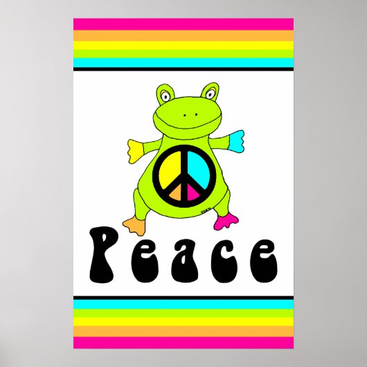 Peace Frog ポスター (正面)