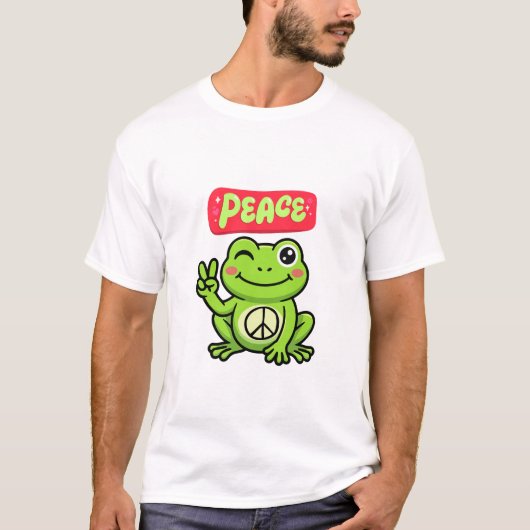 PEACE FROG SHIRT Tシャツ (正面)