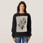 Peace Grows Here | Vintage Olive Branch Botanical スウェットシャツ (正面フル)